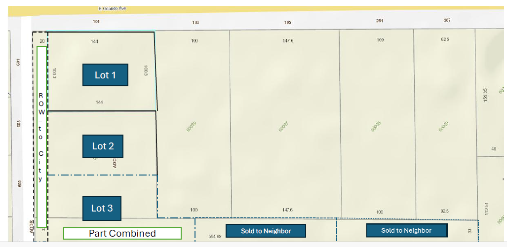 Ocoee Lot Split